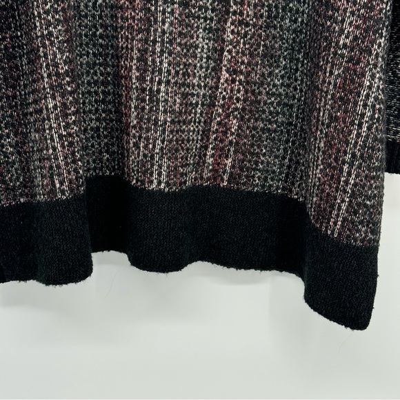 J Jill Pure Jill Cowlneck Knit Sweater Multicolor Petite Oversized M/L NWOT - Picture 3 of 6